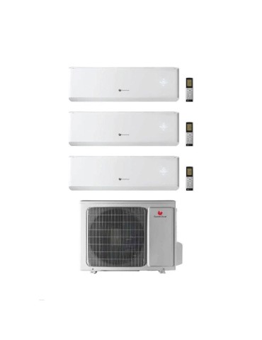 Hermann Saunier Duval Climatizzatore Dual Split Vivair Top Comfort SDH 20 R-32 12000+12000 BTU Con 19-050 MC2NO Classe A++