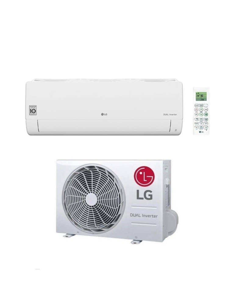LG Climatizzatore Monosplit DUALCOOL Libero S 9000 btu S9EQ.NSK Inverter R-32 Classe A++ S-EQ