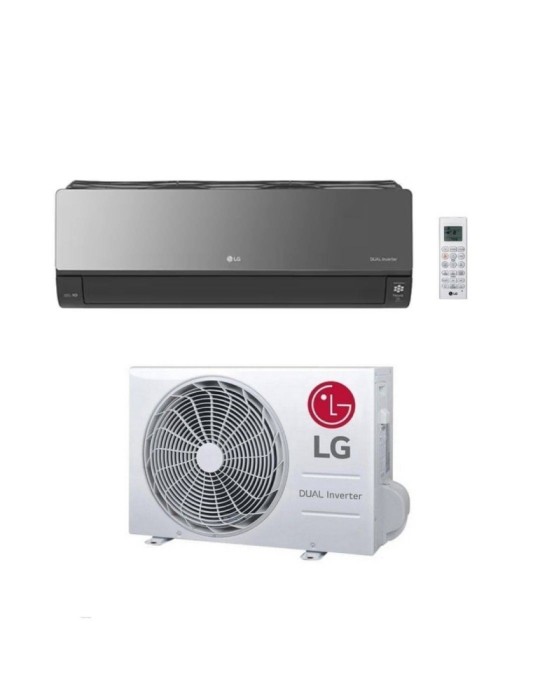 LG Climatizzatore Monosplit Artcool 9000 btu AC09BK.NSJ Mirror UV Nano Inverter R-32 Wi-Fi Classe A++