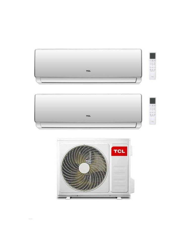 TCL Climatizzatore Inverter Dual Split Elite F2 serie SN F2S0 9+18 con MT1821 Wi-Fi R-32 Classe A++