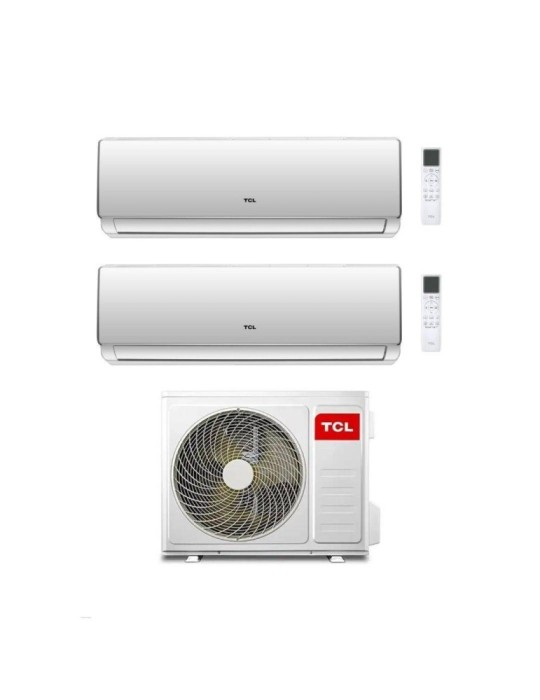 TCL Climatizzatore Inverter Dual Split Elite F2 serie SN F2S0 12+18 con MT2730 Wi-Fi R-32 Classe A++