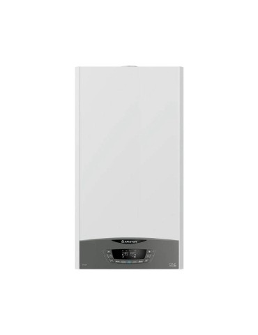 Ariston Caldaia a Condensazione Clas One System 24 Kw Metano/GPL Solo Riscaldamento Wi-Fi Opt. Completa Di Kit Fumi