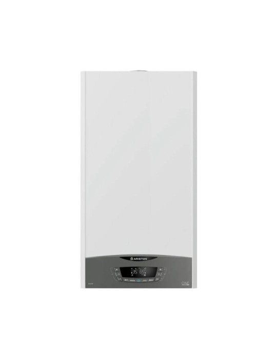 Ariston Caldaia a Condensazione Clas One System 24 Kw Metano/GPL Solo Riscaldamento Wi-Fi Opt. Completa Di Kit Fumi