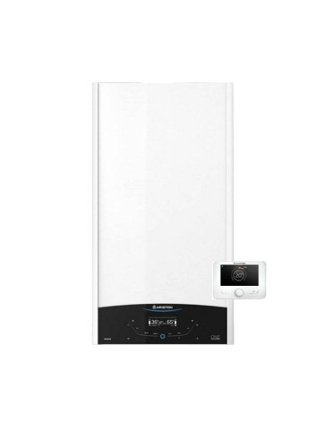 Ariston Caldaia a Condensazione Genus One+ Net 35 kW Metano/Gpl Wi-Fi Completa Di Kit Fumi Classe A+