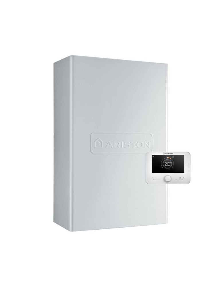 Ariston Caldaia a Condensazione per Esterno Cares Premium Ext 30 kW EU Metano/Gpl Completa Di Kit Scarico Fumi