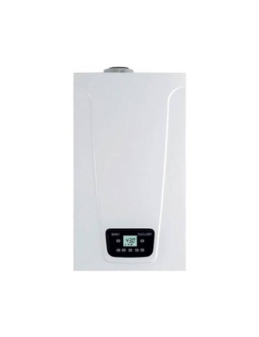 Baxi Caldaia a Condensazione Duo-Tec Compact E 24 kW Metano/Gpl Low NOx Completa di Kit Scarico Fumi