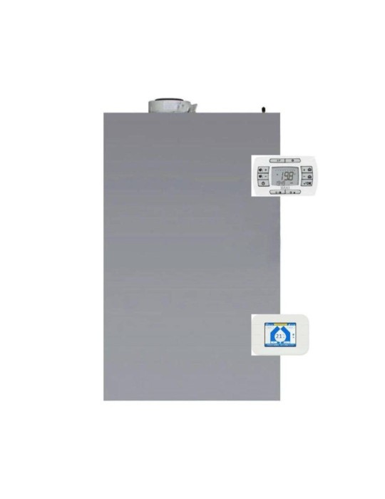 Baxi Caldaia A Condensazione ad Incasso Luna Air Wi-Fi 24 Kw Metano/Gpl Con Kit Scarico Fumi