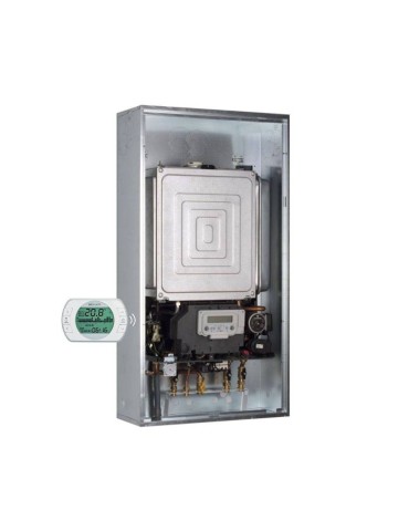 Beretta Caldaia A Condensazione Meteo Green E 25 C.S.I. Box External Metano/Gpl Completa Di Kit Scarico Fumi Class