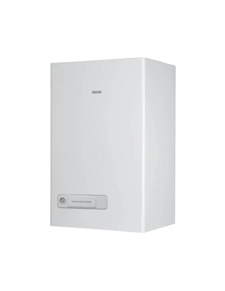 Beretta Caldaia A Condensazione Mynute Boiler Green 25 B.S.I. Metano/Gpl Completa Di Kit Scarico Fumi Classe A