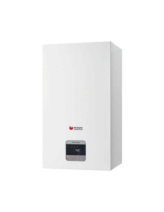 Hermann Saunier Duval Caldaia a Condensazione Thema Condens 25 / 35 SB Solo Riscaldamento Metano/Gpl con Kit Fumi Incluso