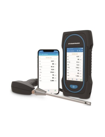 Sauermann Analizzatore di Combustione Si-CA 130 per Generatori Residenziali e Commerciali