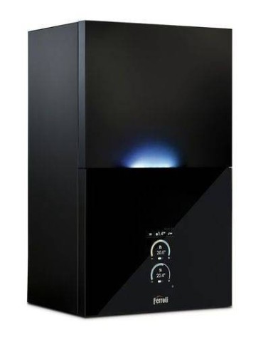 Ferroli Caldaia a Condensazione Bluehelix Sublime 34c Wi-Fi Metano o Gpl con Kit Scarico Fumi