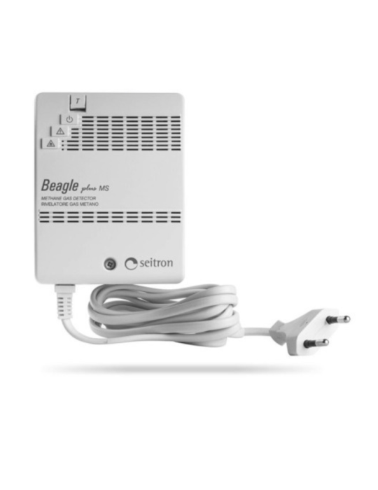 Seitron Rilevatore di Fughe di Gas CO Beagle ad Accumulo con Cavo Spina RGDCK5MP1S