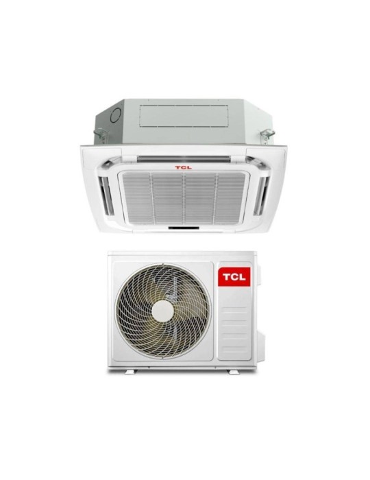 TCL Climatizzatore Monosplit a Cassetta M48SS0 + MT4830 Inverter R-32 Wi-FI A++ Trifase