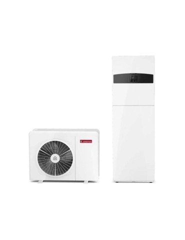 Ariston Pompa di Calore Monoblocco Nimbus Compact M Net Con Accumulo da 180L Aria-Acqua R-32 Wi-Fi Classe A+++