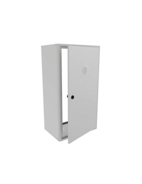 Couvercle De Radiateur Universel Gran Sasso Box En Tôle Galvanisée Prépeinte, Blanc/gris, 80 X 45 X 33