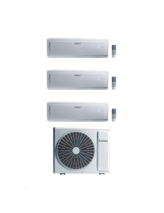 Vaillant Climatizzatore Trialsplit Climavair Plus VAI 8 7+12+12 con VAF8-080W4NO Inverter R-32 Wi-Fi Optional Classe A++