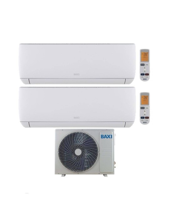 Baxi Climatizzatore Dual Split Astra 9+9 con LSGT40-2M Inverter R-32 Wi-Fi Opt. Classe A++