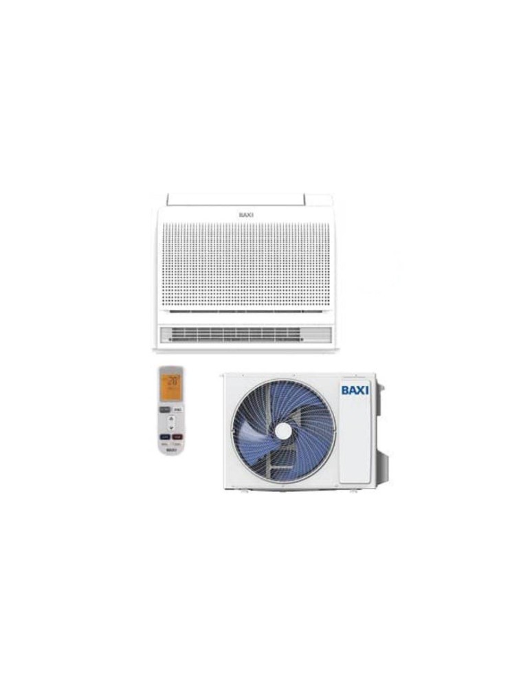 Baxi Climatizzatore Condizionatore Monosplit a Console RZGNP 18000 btu R 32 WIFI Optional Inverter Classe A++/A+