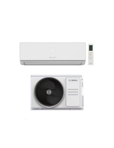 Bosch Climatizzatore Monosplit Climate 4000i CL4000iU W26E da 9000 btu R-32 Inverter Wi-Fi Incluso Classe A++