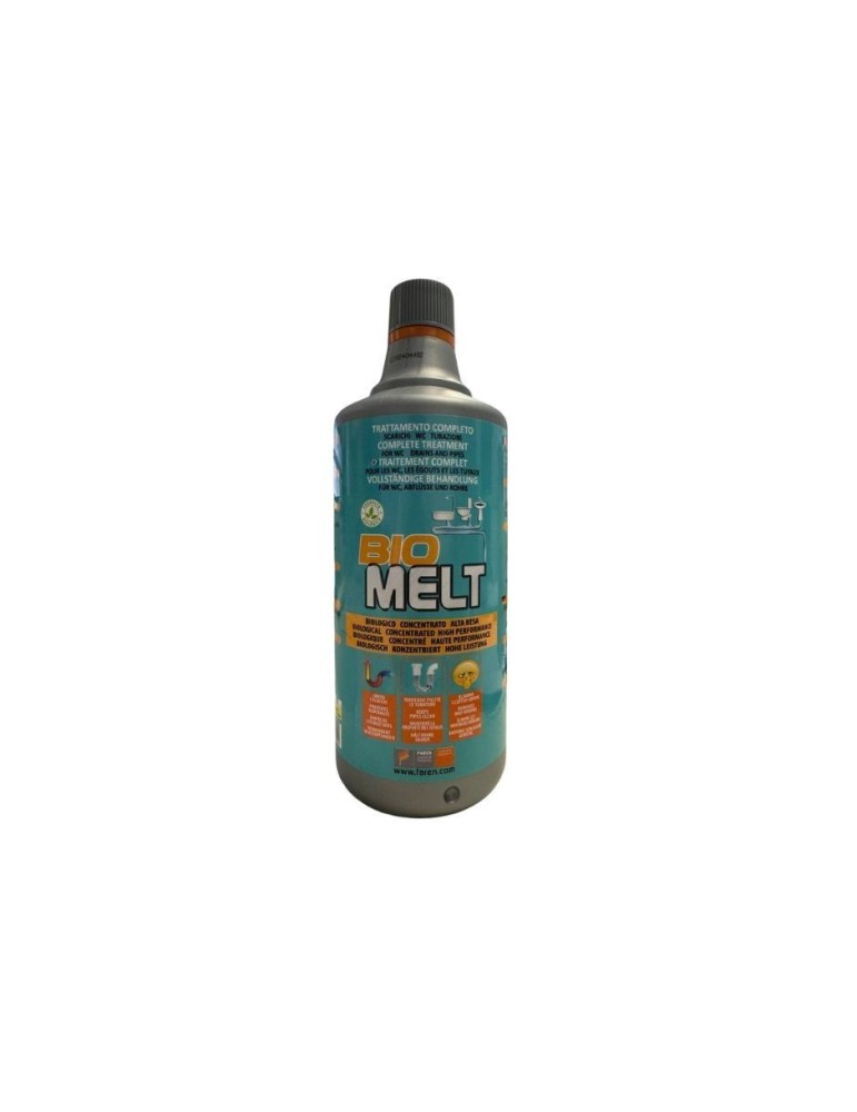 Faren Disgorgante Disotturante Liquido Bio Melt 1000 ML - Per Scarichi e Tubazioni