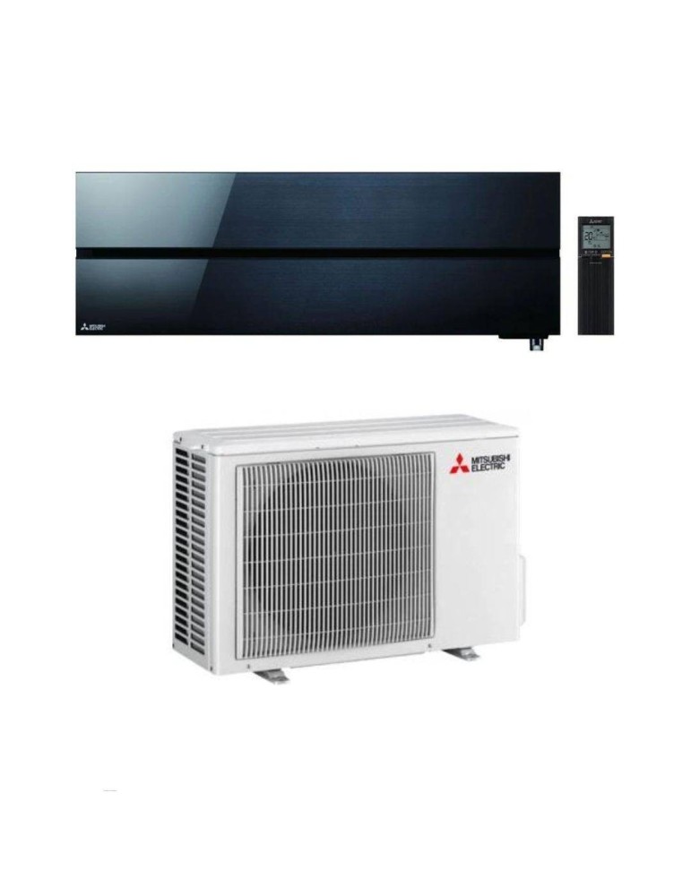 Mitsubishi Climatizzatore Monosplit Kirigamine Style MSZ-LN 12000 btu MSZ-LN35VG2B Onyx Black Inverter R-32 Wi-Fi Classe A+++