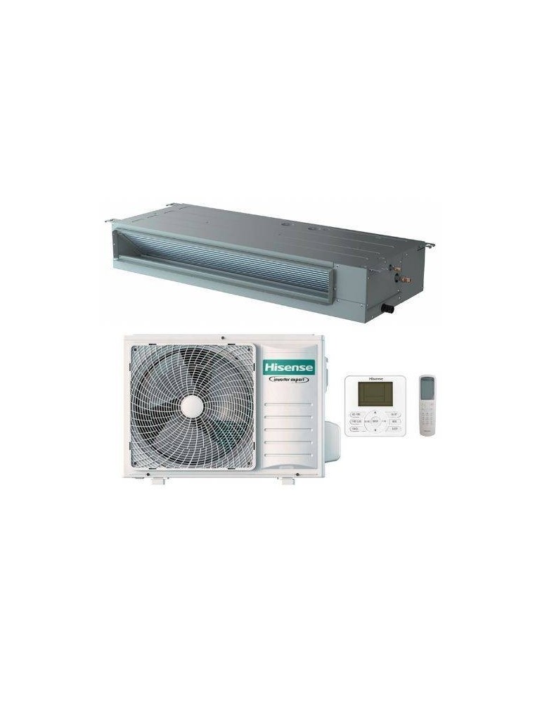 Hisense Climatizzatore Monosplit Canalizzato Inverter Power R-32 Classe A++