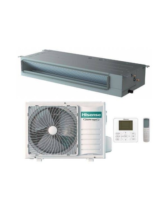 Hisense Climatizzatore Monosplit Canalizzato Inverter Power R-32 Classe A++