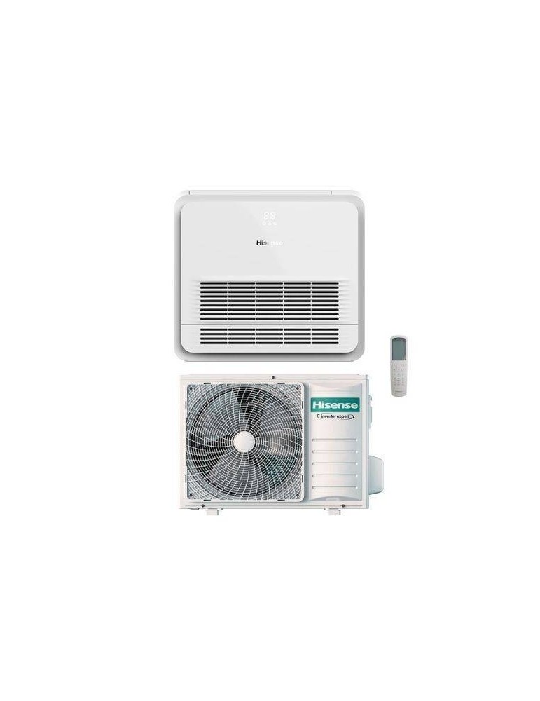 Hisense Climatizzatore Monosplit Console Serie Turbo 12000 btu AKT35UR4RK8 Inverter R-32 A++