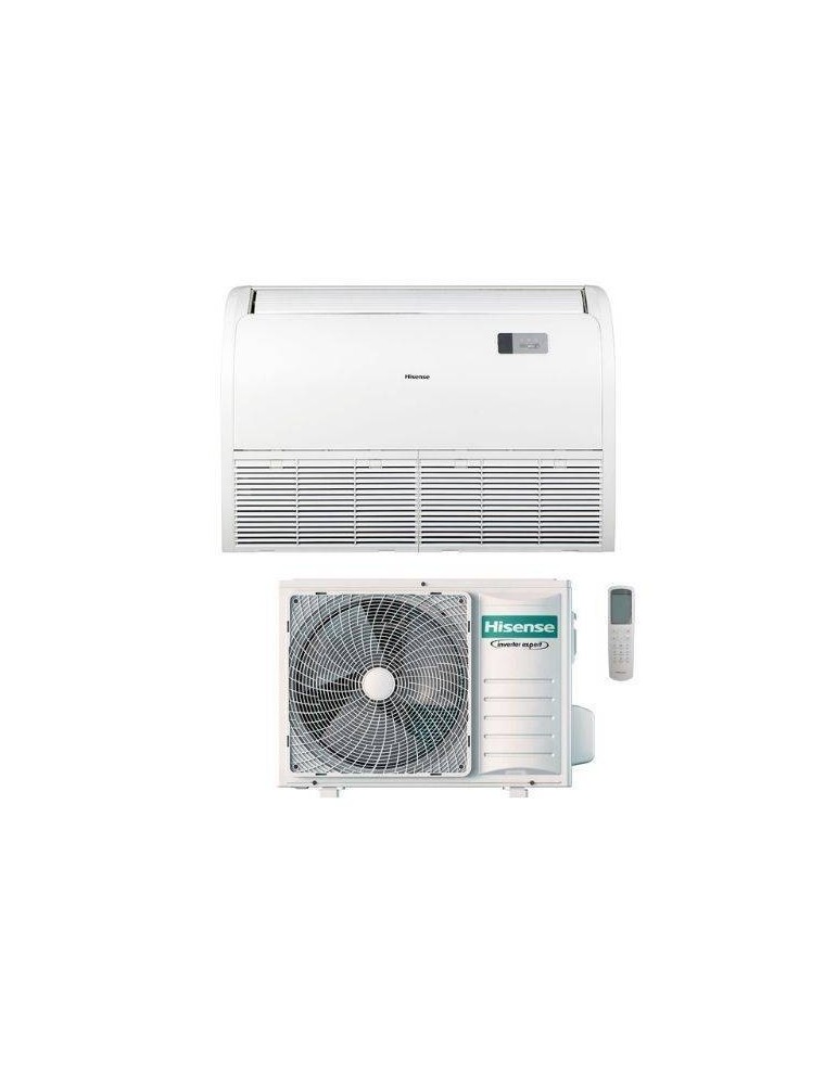 Hisense Climatizzatore Monosplit Soffito-Pavimento Serie Turbo 60000 btu AUV175UR4RC4 Inverter R-32 A++
