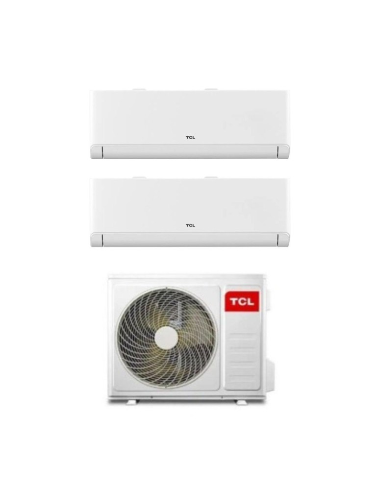 TCL Climatizzatore Dual split Inverter BreezeIN P5 serie SN09P5 9+9 con MT1821 Wi-Fi R-32 Classe A++