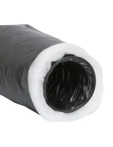 GV CLIM Tubo Flessibile Isolato PVC Nero AF 546 Ø 152 mm - 10 Metri