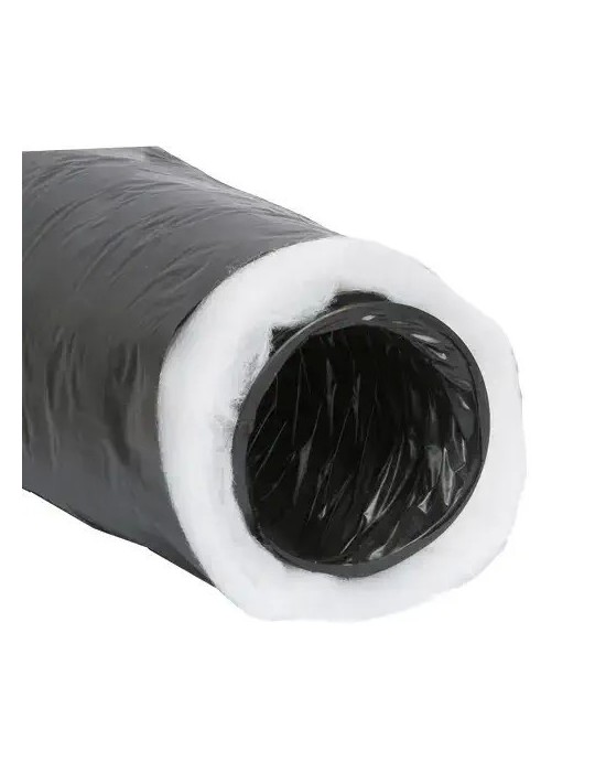 GV CLIM Tubo Flessibile Isolato PVC Nero AF 546 Ø 254 mm - 10 Metri