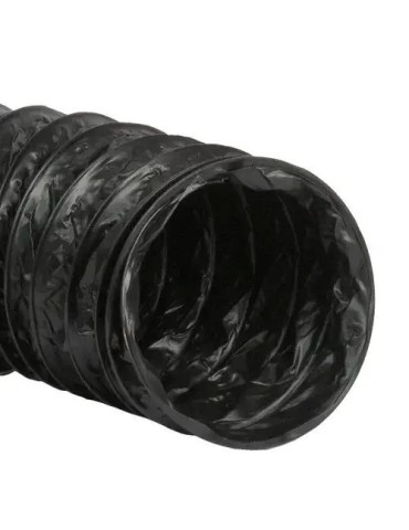 GV CLIM Tubo Flessibile PVC Nero AF 146 Ø 80 mm - 10 Metri