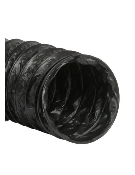 GV CLIM Tubo Flessibile PVC Nero AF 146 Ø 152 mm - 10 Metri
