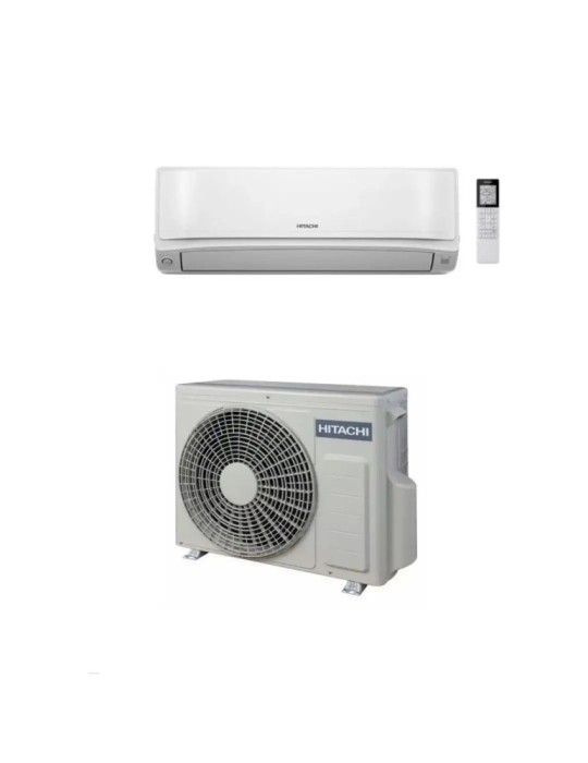 Hitachi Climatizzatore Monosplit AirHome 600 9000 BTU RAK-VJ25RHAE Inverter Wi-Fi Classe A++