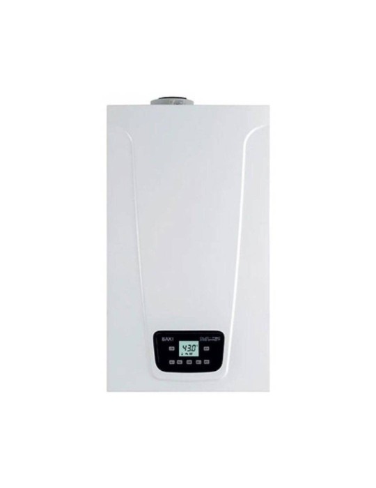 Baxi Caldaia a Condensazione Duo-Tec Compact E 28 kW Metano/Gpl Low NOx Completa di Kit Scarico Fumi