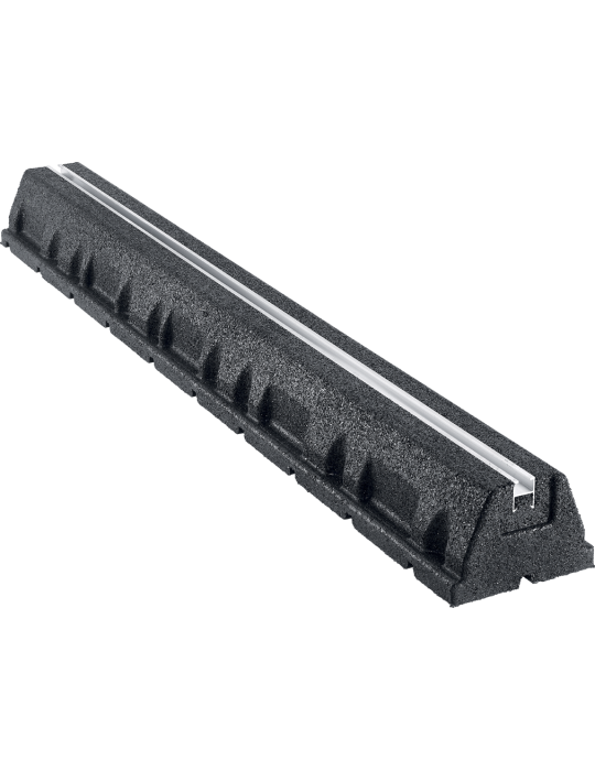 2EMMECLIMA Base pavimento per condizionatori Brooklyn gomma riciclata 600x95x150 mm
