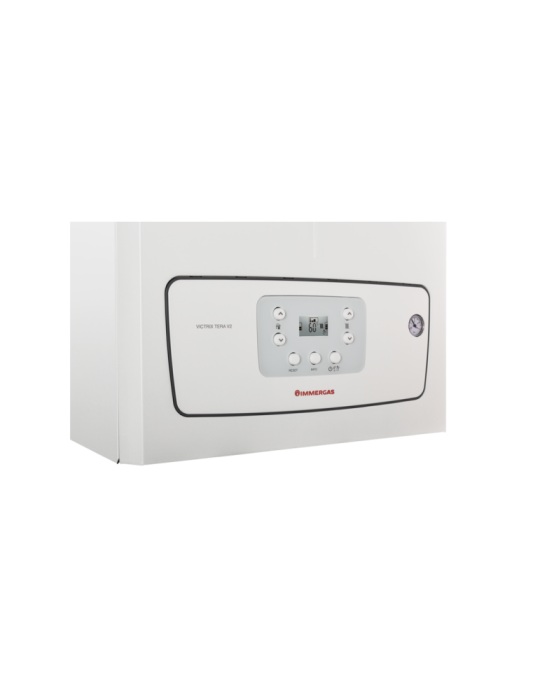 Immergas Caldaia a Condensazione Victrix Tera V2 24 kW GPL Completa Di Kit Per Scarico Fumi Dettaglio Pannello