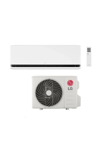 LG Climatizzatore Monosplit Dualcool Deluxe 12000 BTU H12S1D.NS1 + H12S1D.U12 R-32 Wi-Fi Integrato Classe A+++/A++
