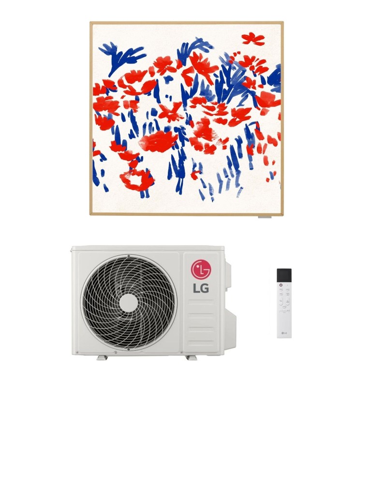 LG Climatizzatore Monosplit Artcool Gallery Photo 12000 A12GA1.NSE+A12GA1.U18 R-32 Wi-Fi Integrato Classe A++
