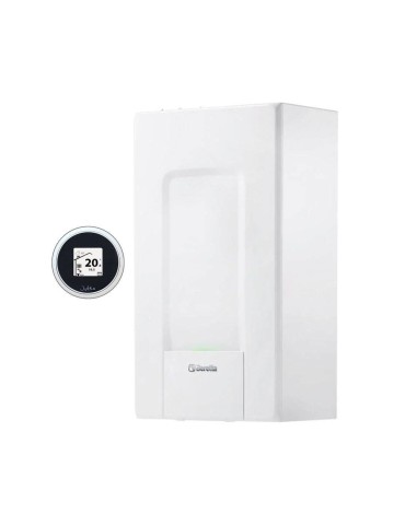 Beretta Caldaia A Condensazione Beretta Mynute X 30 C P Metano/Gpl 30 kW con Kit Scarico Fumi + Cronotermostato Riello