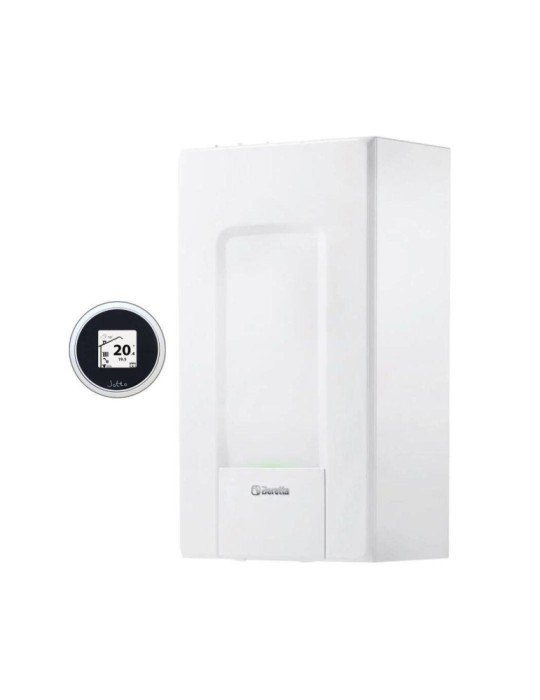 Beretta Caldaia A Condensazione Beretta Mynute X 30 C P Metano/Gpl 30 kW con Kit Scarico Fumi + Cronotermostato Riello