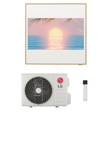 LG Climatizzatore Monosplit Artcool Gallery LCD 12000  A12GA2.NSE+A12GA2.U18 R-32 Wi-Fi Integrato Classe A++
