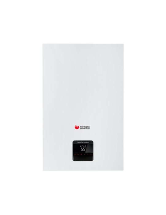 Hermann Saunier Duval Caldaia A Condensazione Thematek Condens 28 AS/1 Metano ErP con Kit Scarico Fumi