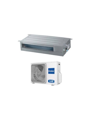 Haier Climatizzatore Monosplit Canalizzato Slim BP 30 PA 18000 Btu AD50S2SS1FA(H) + 1U50S2SJ2FA R32 A++