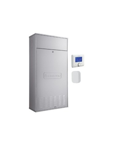 Ariston Caldaia a Condensazione Genus One IN System 25 Metano/Gpl Solo Riscaldamento Completa Di Kit Fumi Classe A+