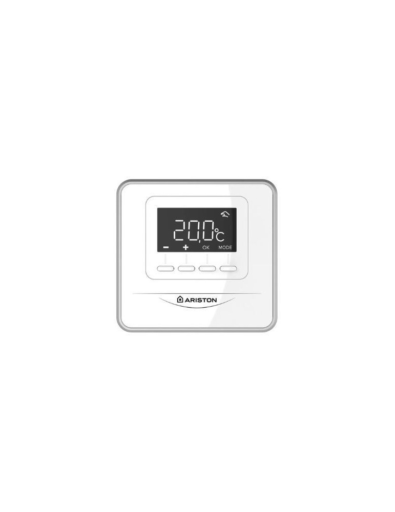 Ariston Termostato ambiente CUBE ROOM RF Wireless Bianco per gestione multizona 3319478