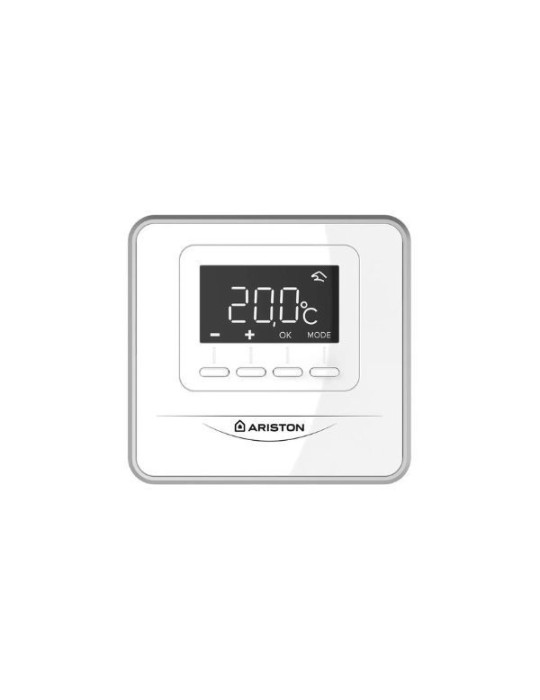 Ariston Termostato ambiente CUBE ROOM RF Wireless Bianco per gestione multizona 3319478