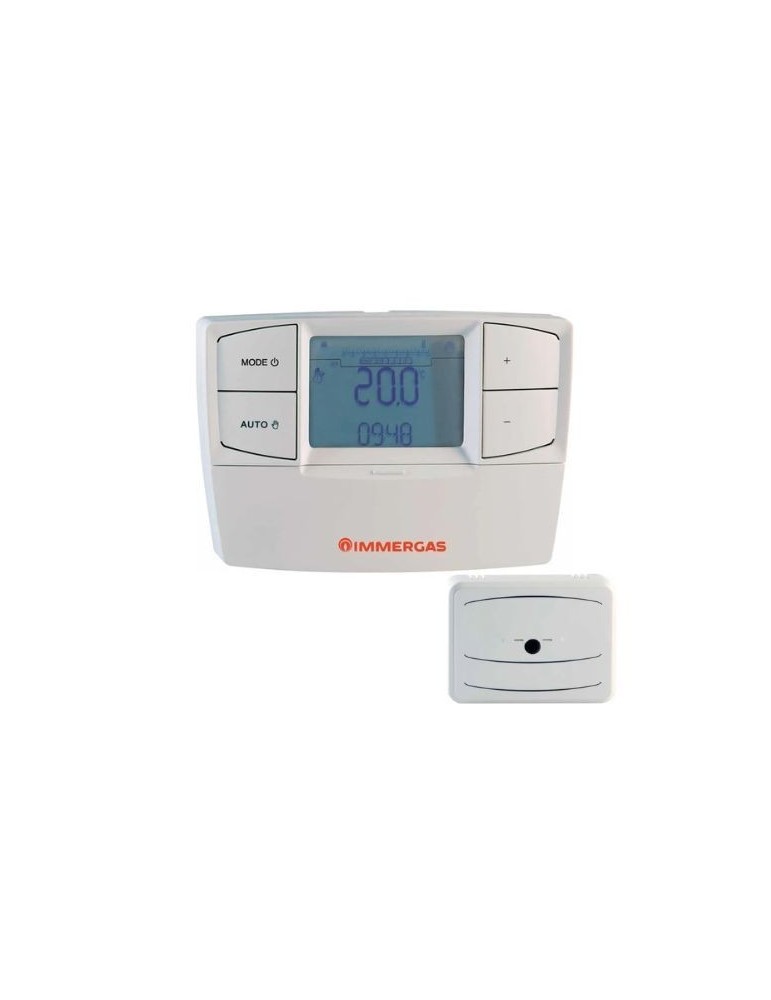 Immergas Cronotermostato Comando Remoto Modulante On/Off Crono 7 Wireless 3.021624